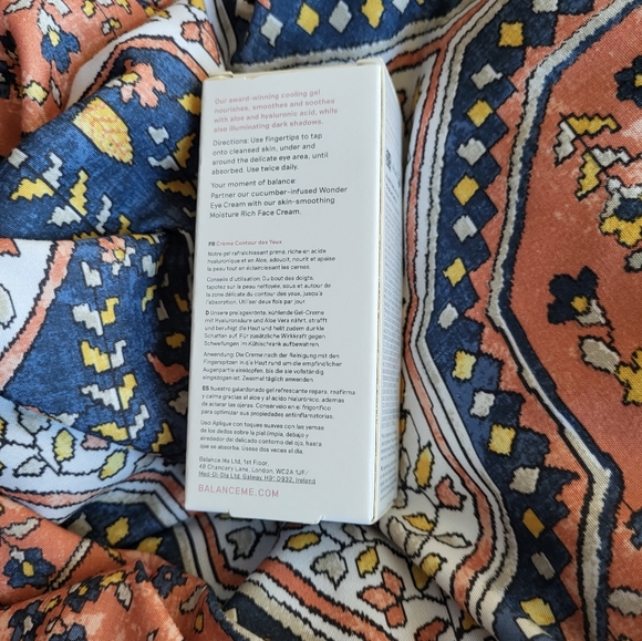 NWT Balance Me Calm and Replenish Wonder Eye Cream - Picture 2 of 2